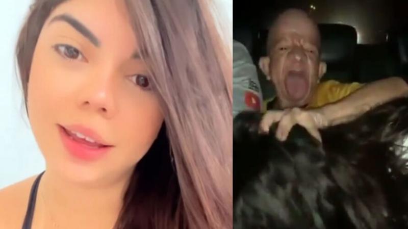 Mulher de vídeo com Bruno: gosto de dinheiro e de chupar