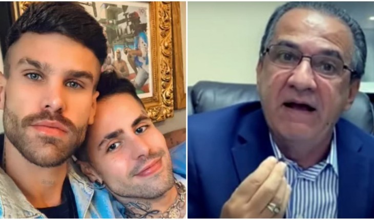 Sobrinho de Malafaia se casa com cantor e diz o que acha do tio: ‘Uma das pessoas mais repugnantes’